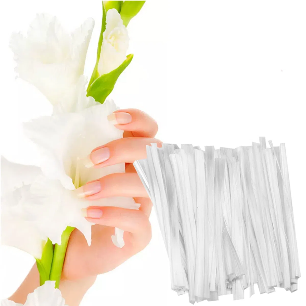 Manicure della vetroresina di estensione del chiodo di Rotekt 50pcs estendono le punte acriliche della forma